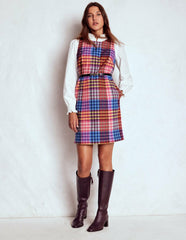Annie Check Shift Dress-Rainbow Multigingham / Boden On sale
