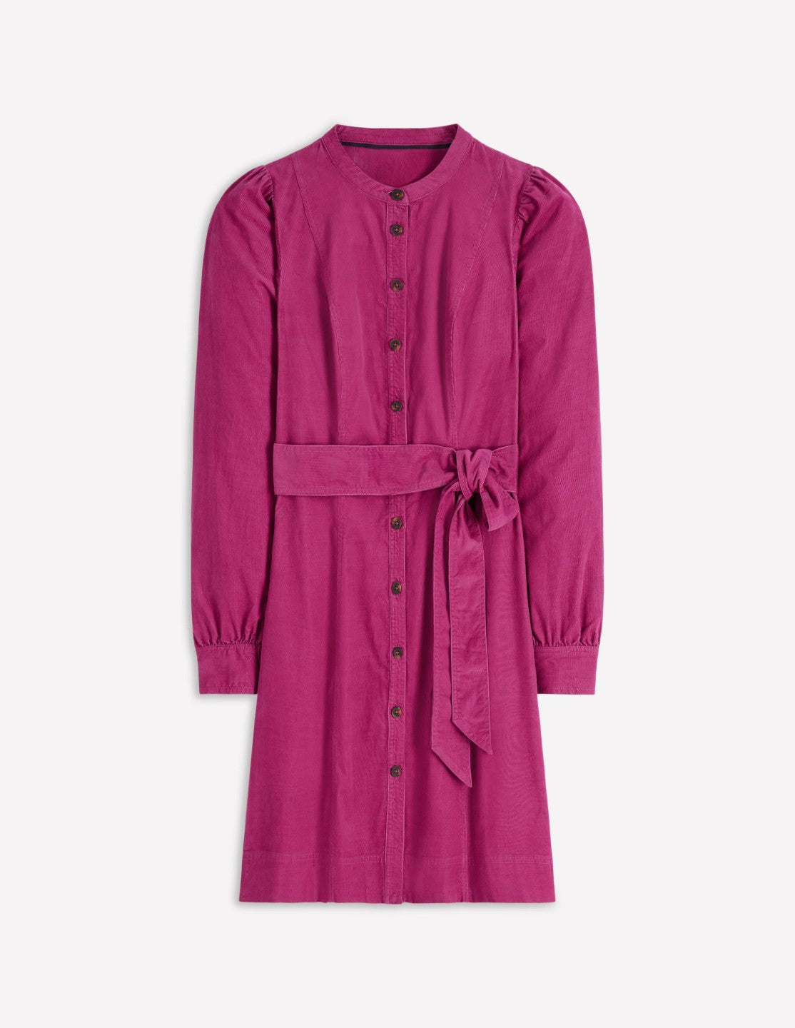 Bre Cord Short Dress-Rich Magenta / Boden On sale