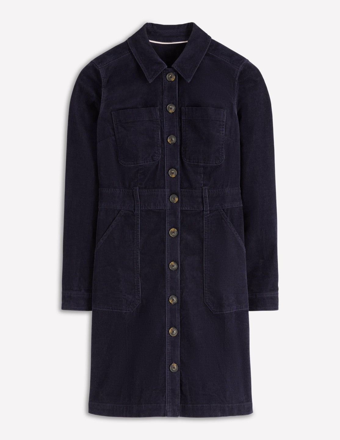 Amanda Cord Short Dress-Navy / Boden us