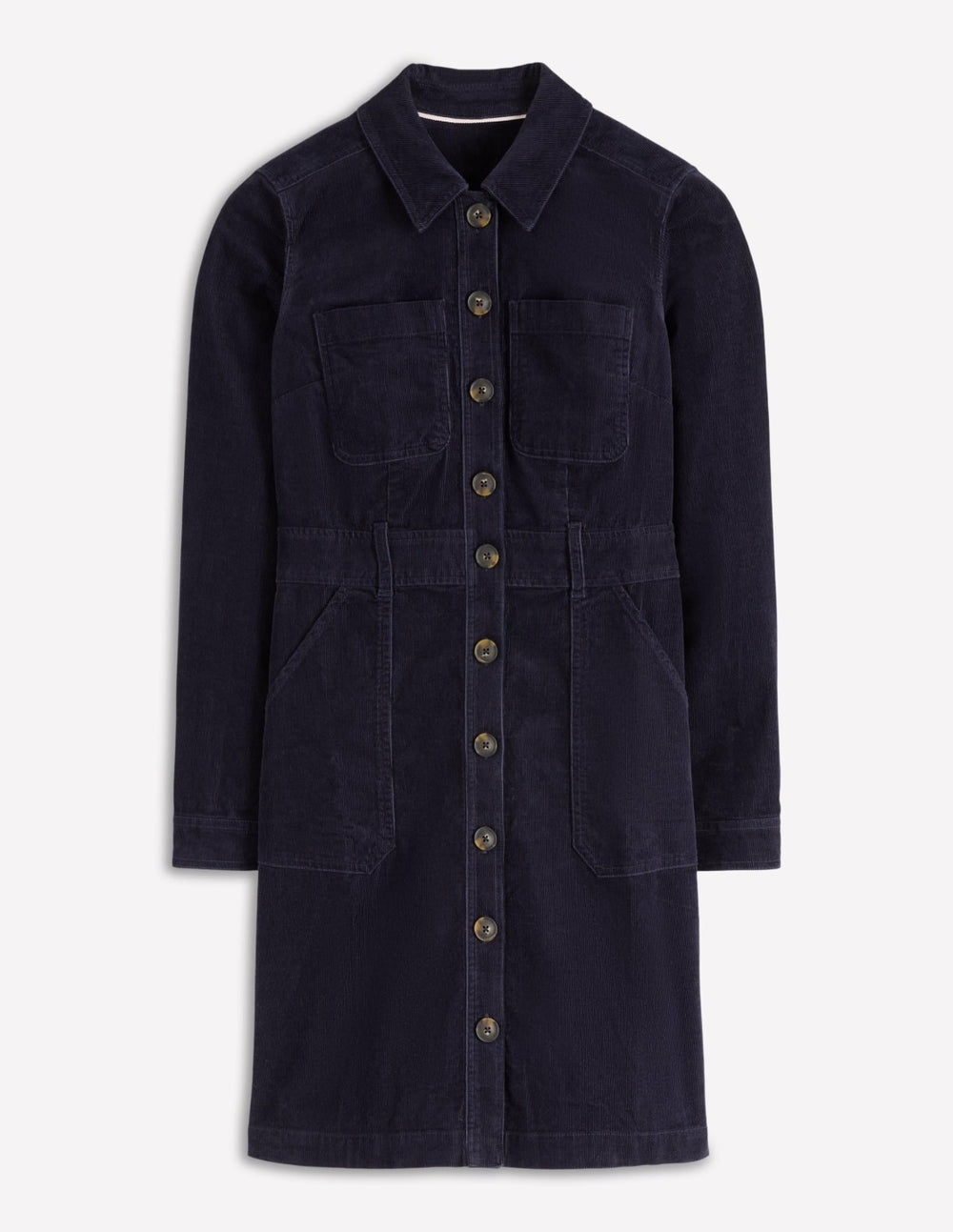 Amanda Cord Short Dress-Navy / Boden us