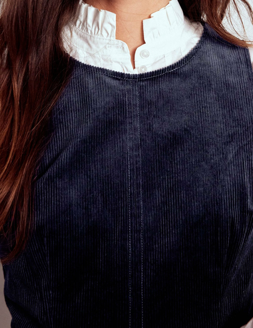 Annie Cord Shift Dress-Navy / Boden us
