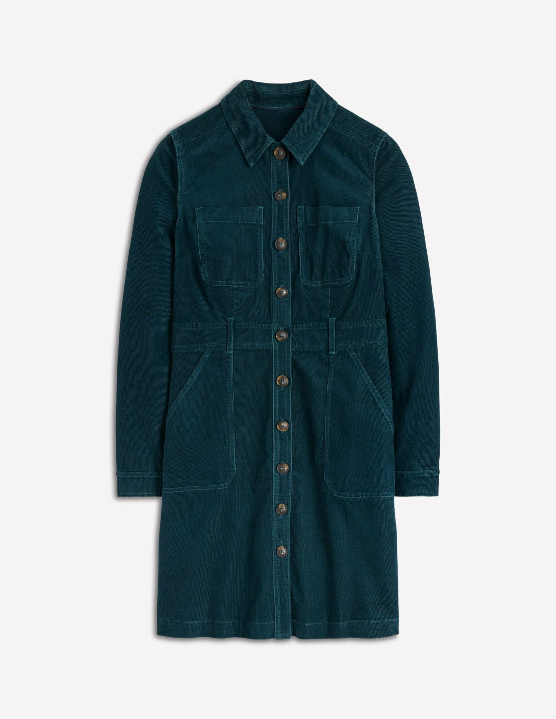 Amanda Cord Short Dress-Midnight Teal / Boden On sale
