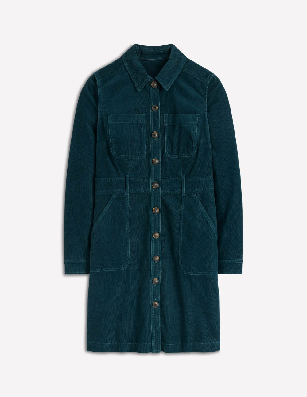 Amanda Cord Short Dress-Midnight Teal / Boden On sale