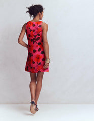 Classic Shift Dress-Pink, Elaborate Blossom / Boden Discount