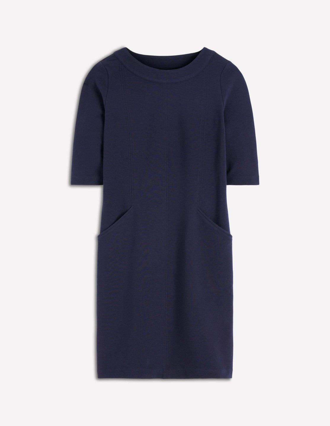 Nessa Ottoman Shift Dress-Navy / Boden us