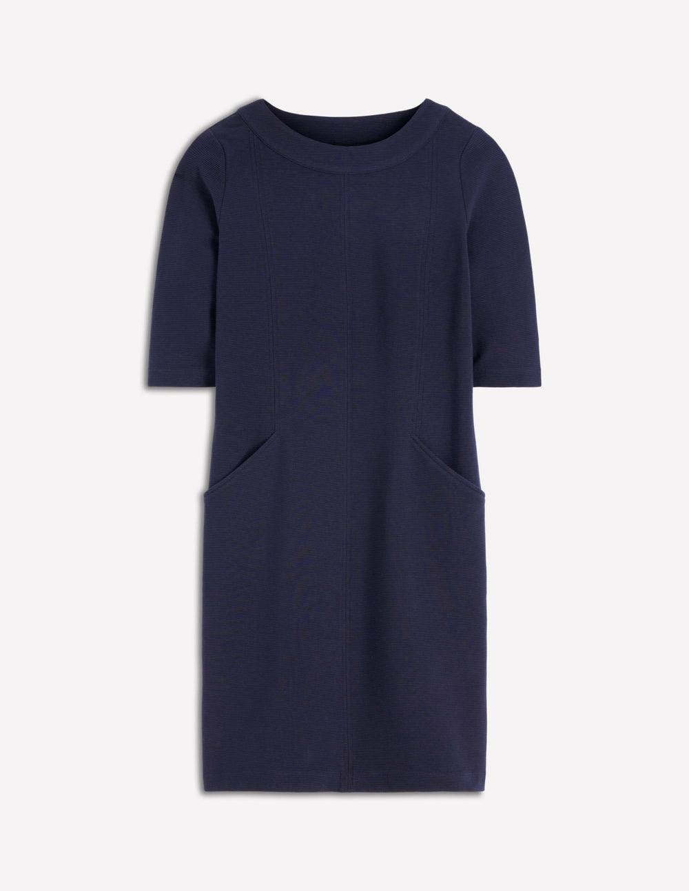 Nessa Ottoman Shift Dress-Navy / Boden us