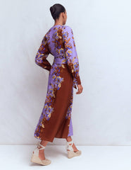 Blouson Sleeve Occasion Dress-Multi Super Bloom / Boden Outlet