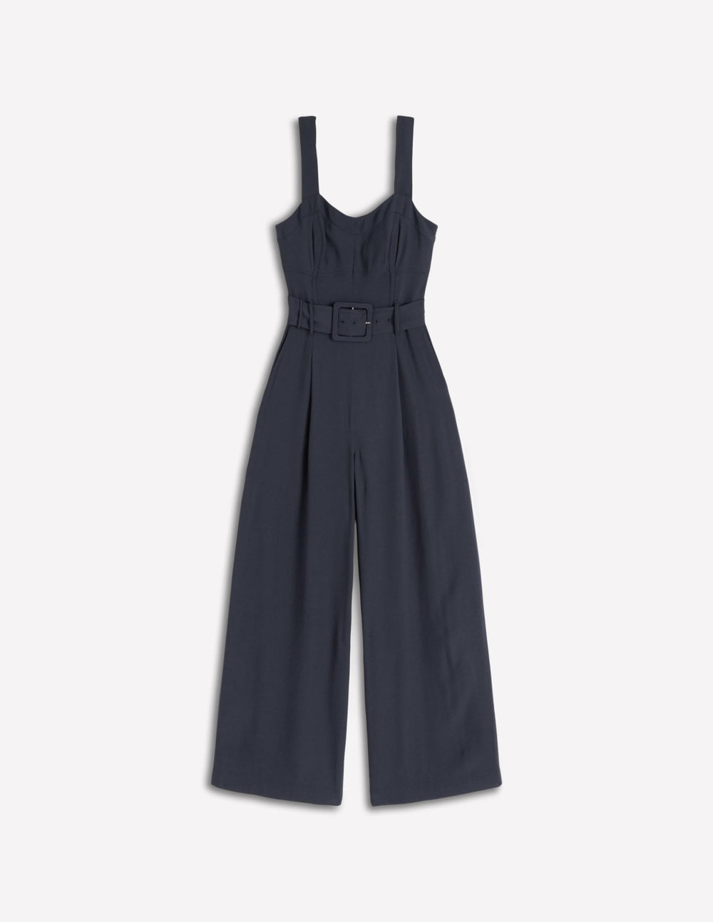 Boned Bodice Occasion Jumpsuit-Navy / Boden Sale