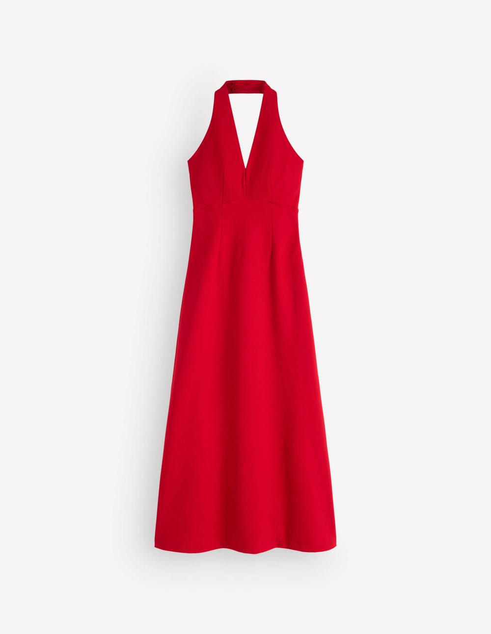 Halter Neck Jersey Maxi Dress-Red / Boden On sale