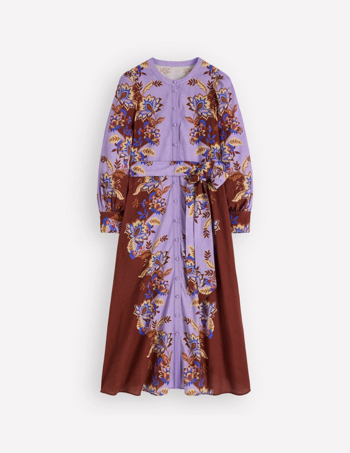 Blouson Sleeve Occasion Dress-Multi Super Bloom / Boden Sale