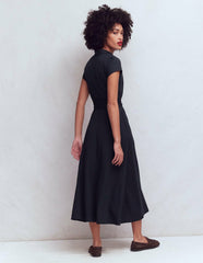 Marcia Jersey Shirt Dress-Navy / Boden Sale