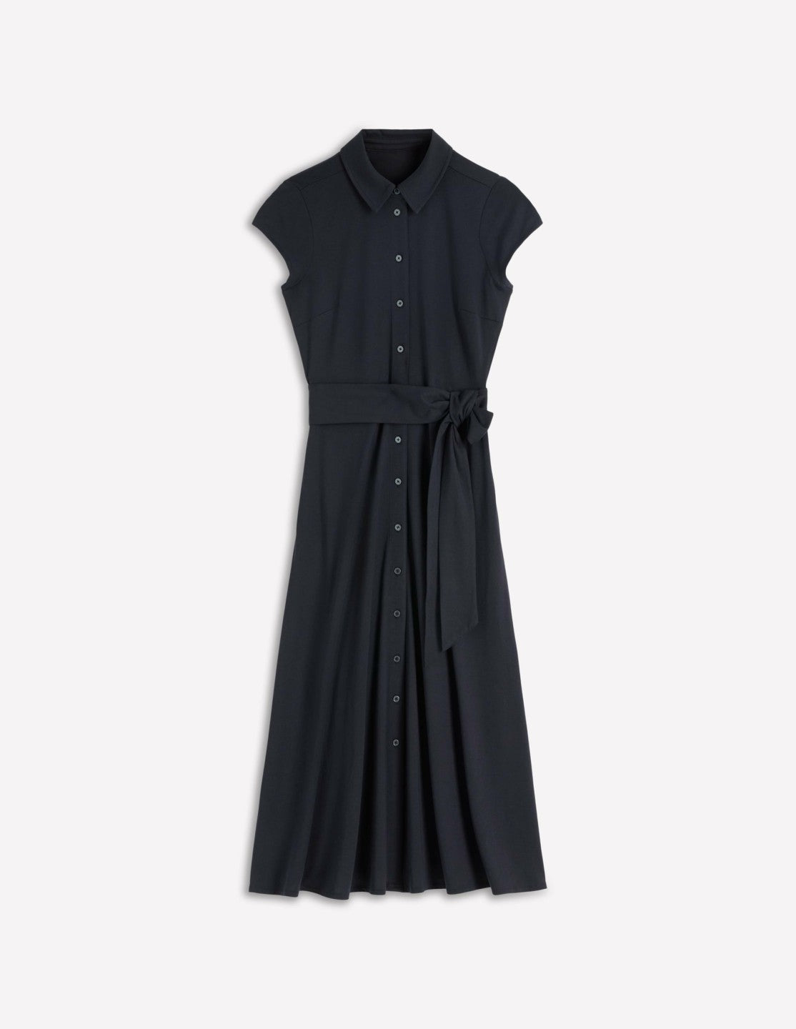 Marcia Jersey Shirt Dress-Navy / Boden Sale