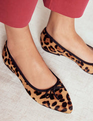Point Flexi Sole Flats-Classic Leopard / Boden On sale