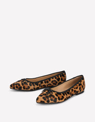 Point Flexi Sole Flats-Classic Leopard / Boden On sale