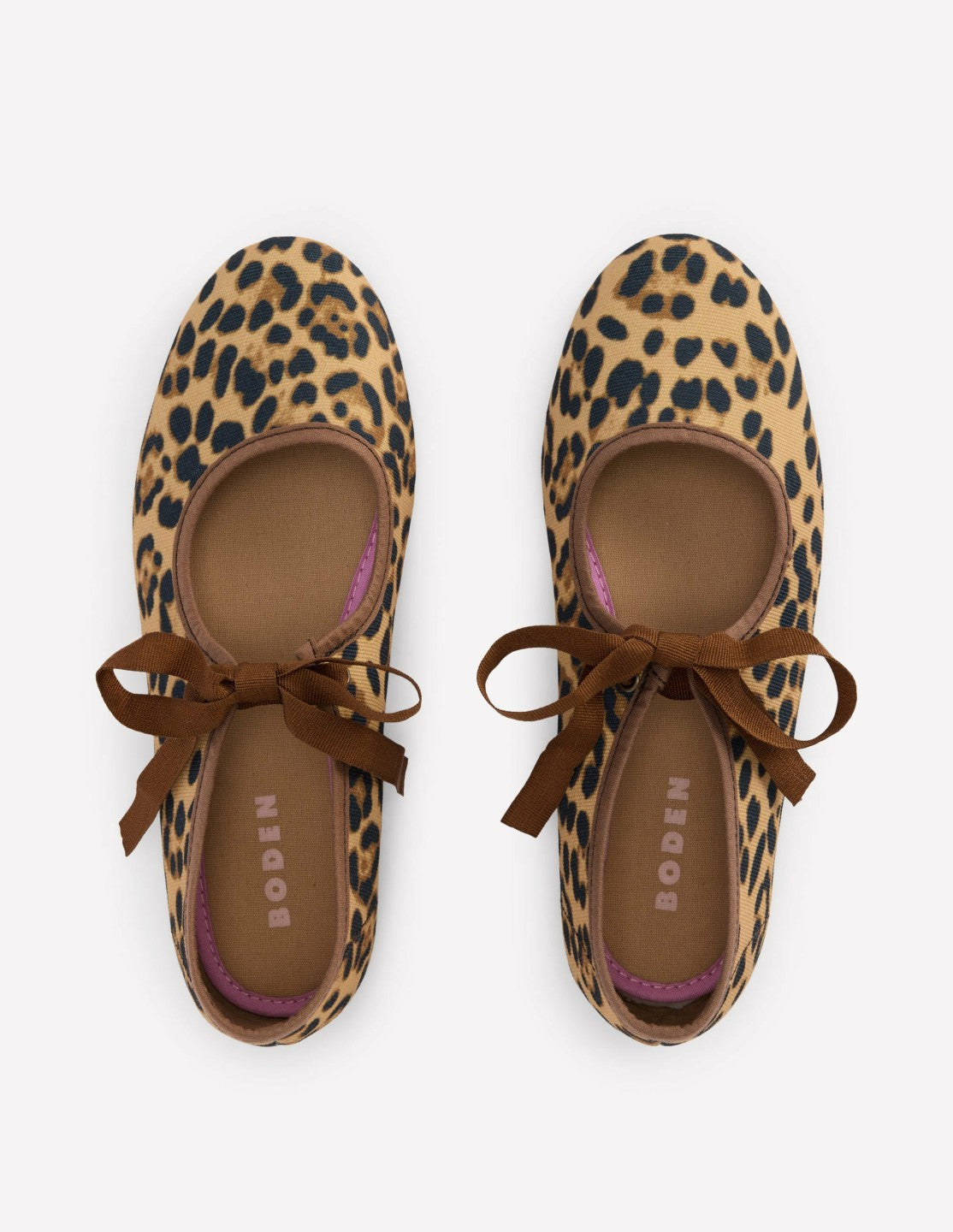 Flexi Tie Mary Jane-Leopard / Boden us