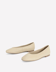 High Cut Ballet Flats-Butter Yellow / Boden Online