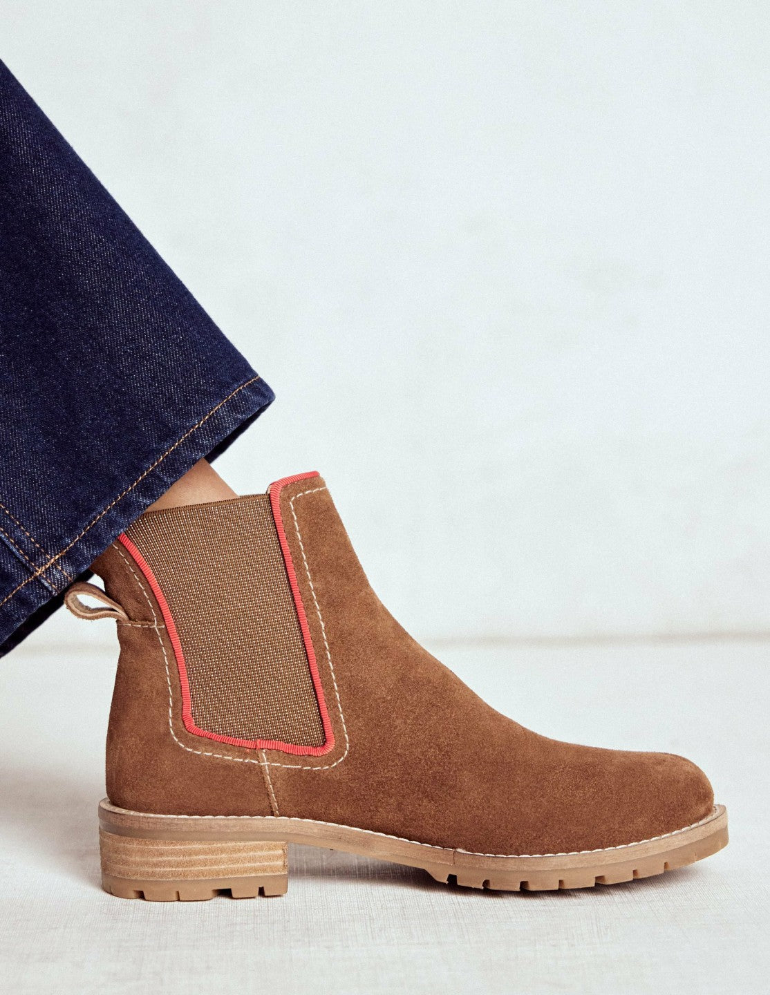 Freya Chelsea Boots-Tan / Boden On sale