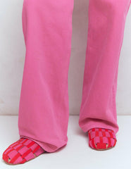 Loretta Multi Strap Clog-Pink/Red / Boden Sale