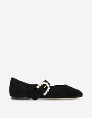 Kylie Flat Buckle Mary Janes-Black / Boden Online