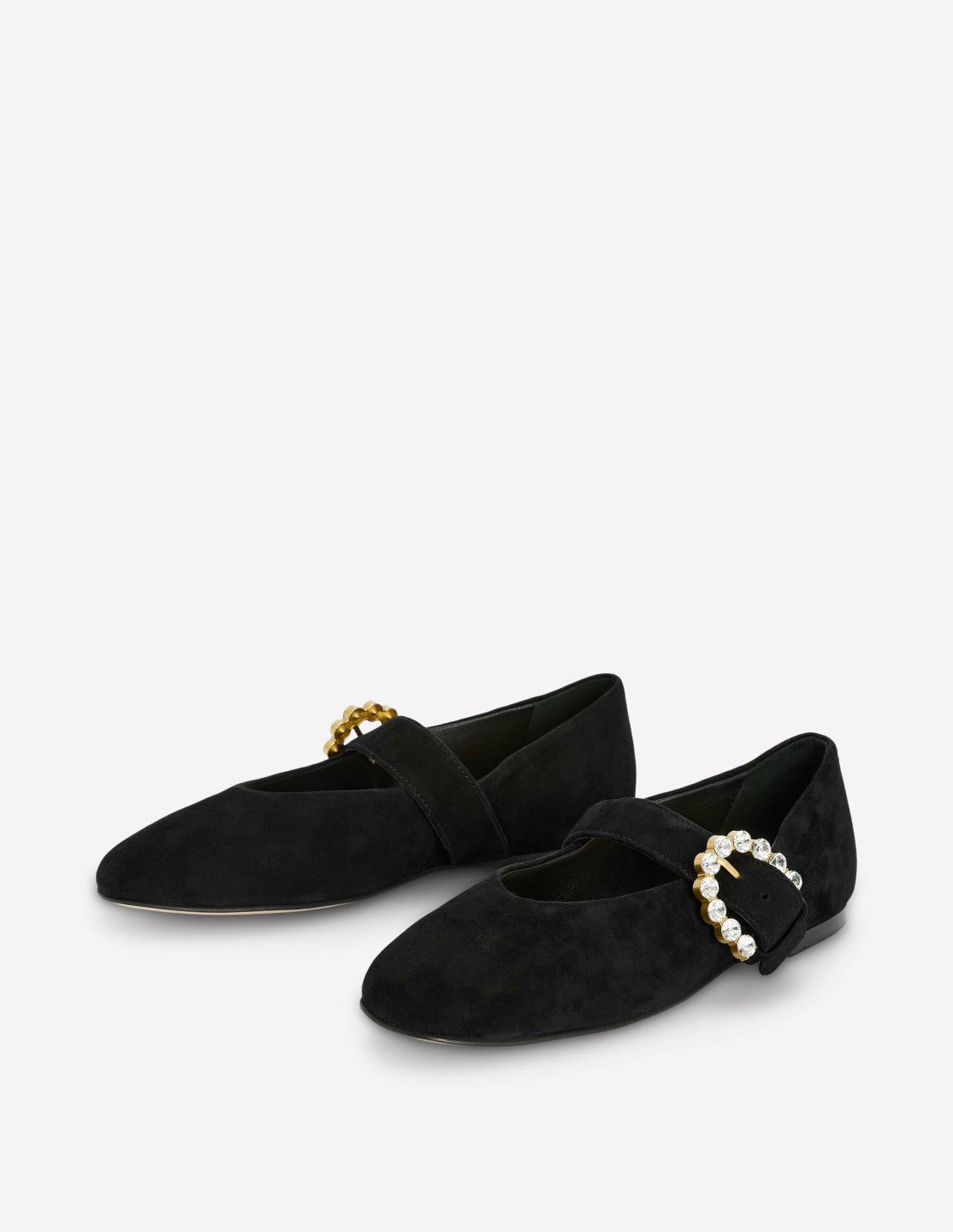 Kylie Flat Buckle Mary Janes-Black / Boden Online