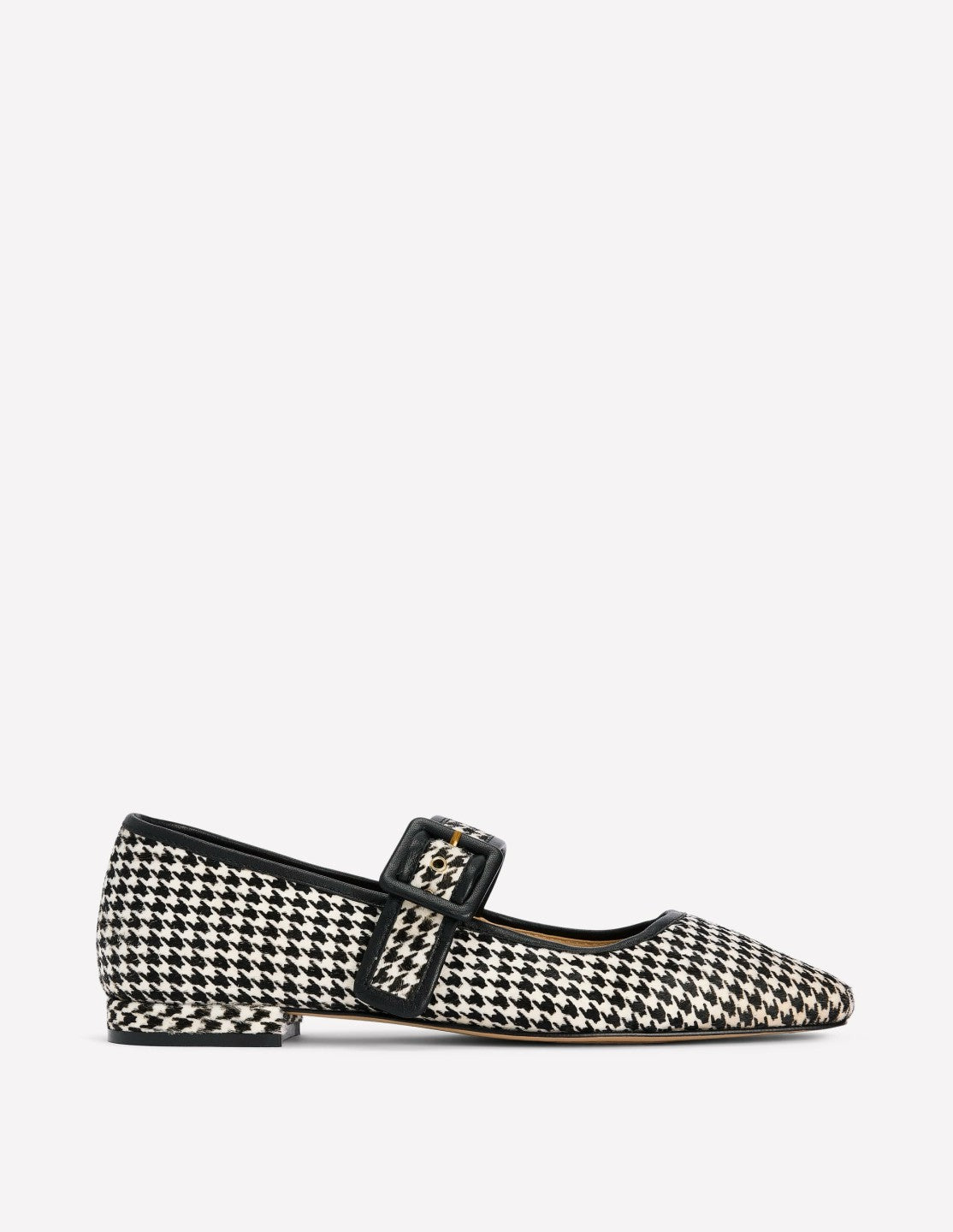 Vic Chisel Toe Mary Janes-White/Black / Boden Outlet