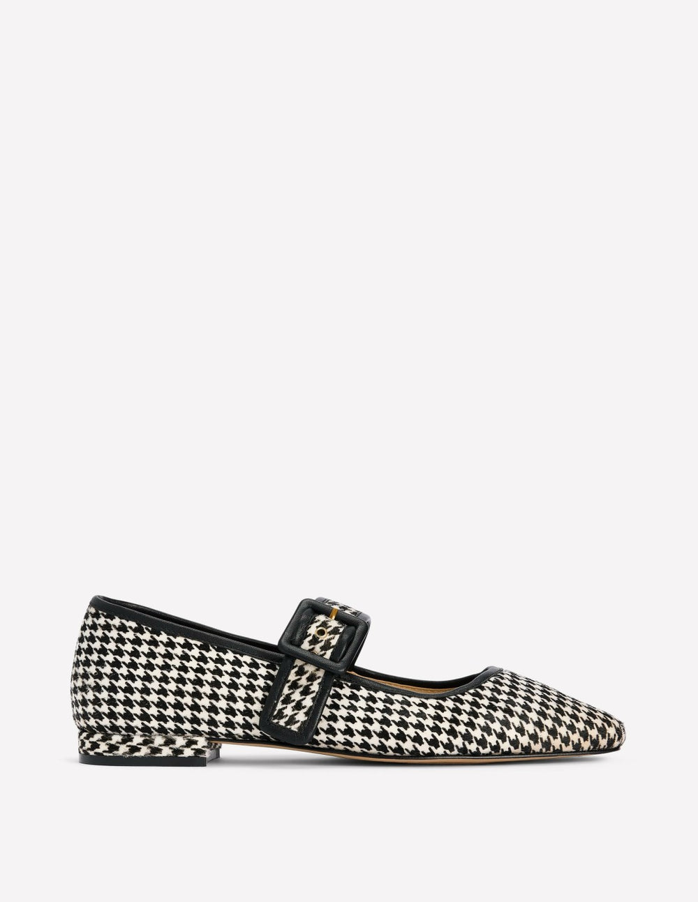 Vic Chisel Toe Mary Janes-White/Black / Boden Outlet