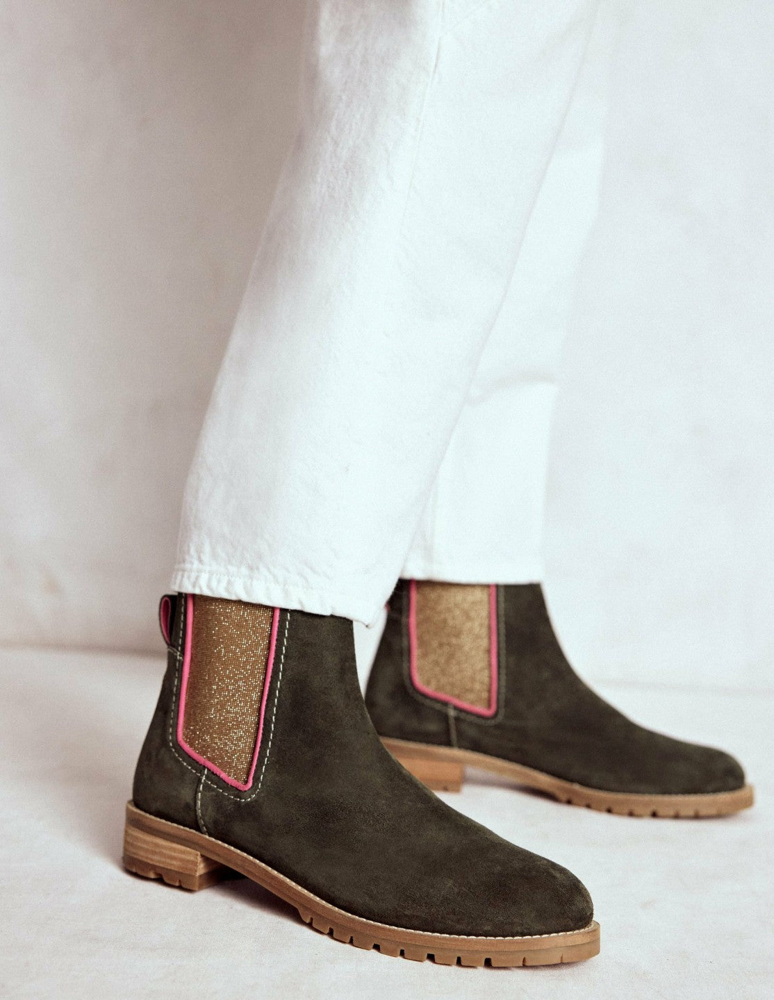 Freya Chelsea Boots-Dark Moss / Boden us