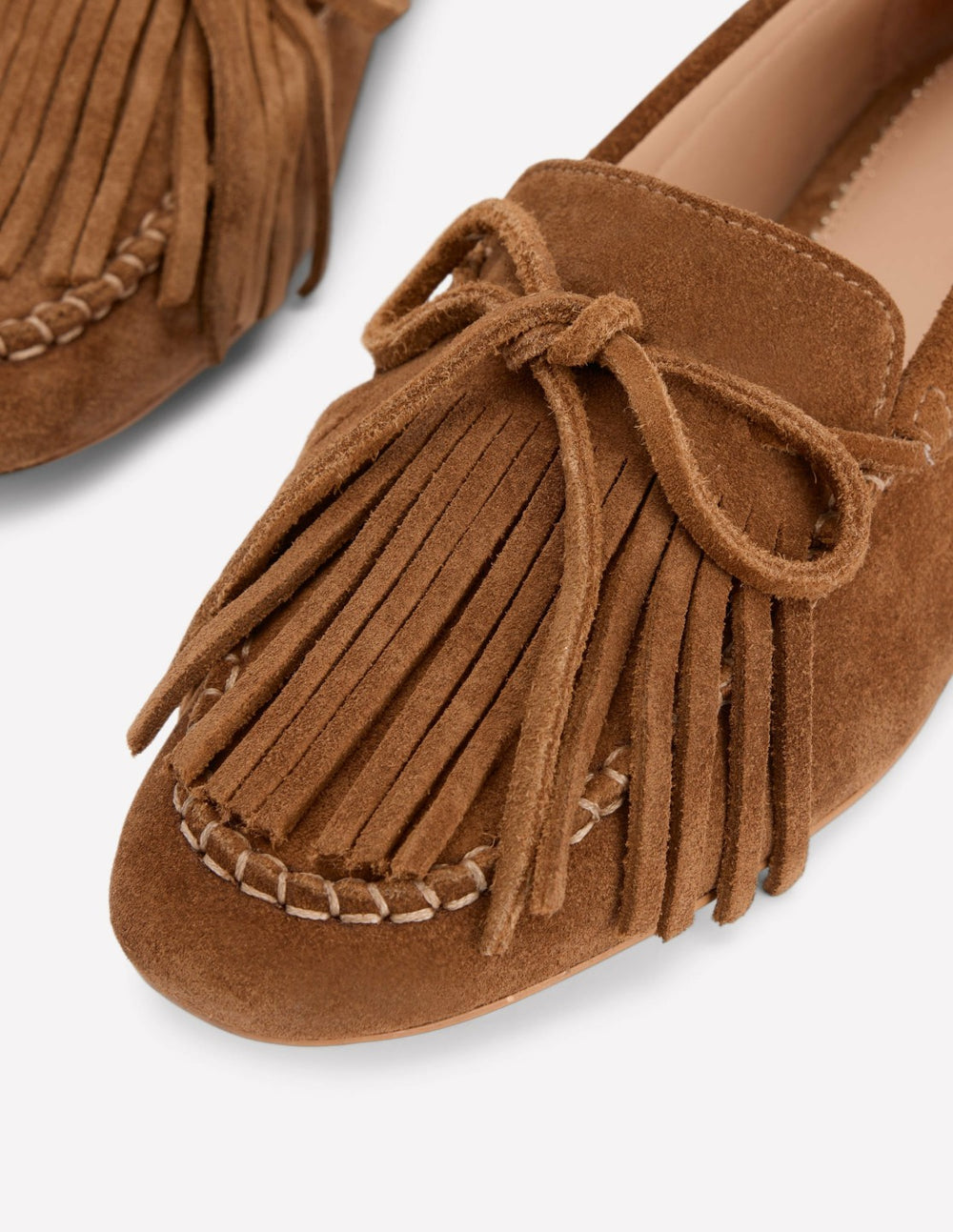 Soft Tassel Deck Shoes-Tan / Boden Discount