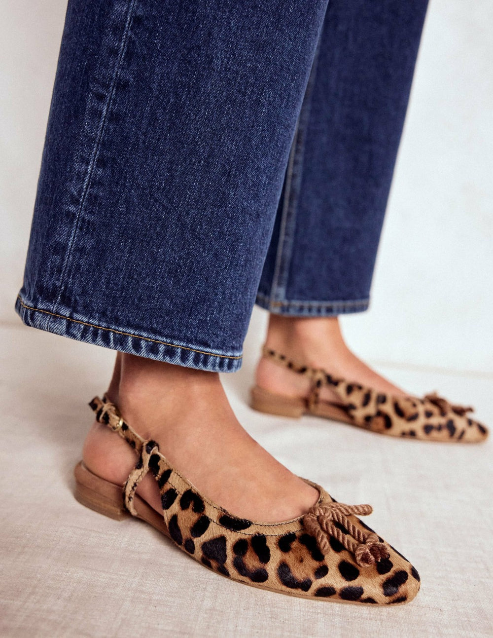 Easy Slingback Flats-Classic Leopard / Boden us