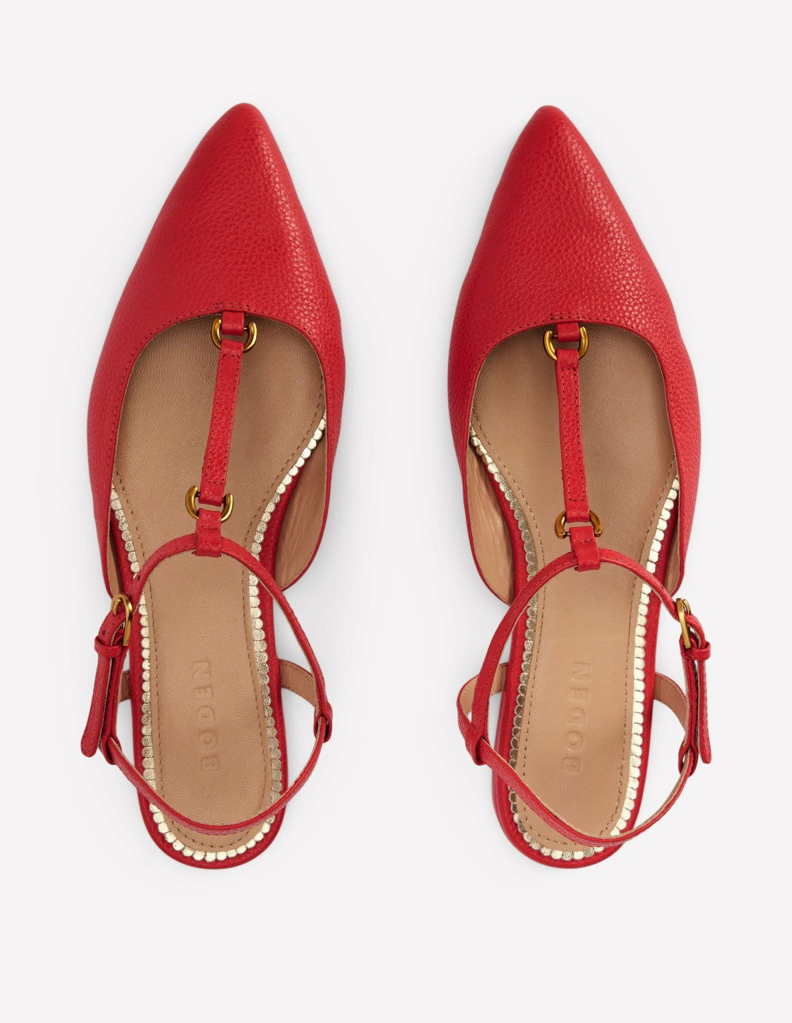T-Bar Point Flats-Post Box Red / Boden Online
