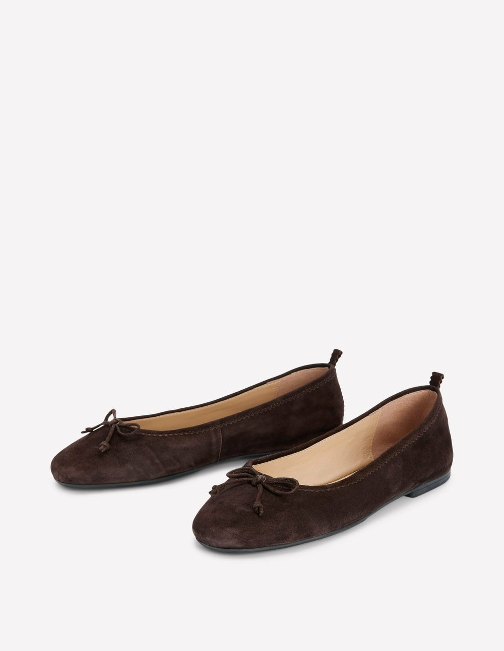 Kitty Flexi Sole Ballet Flats-Chocolate / Boden Outlet