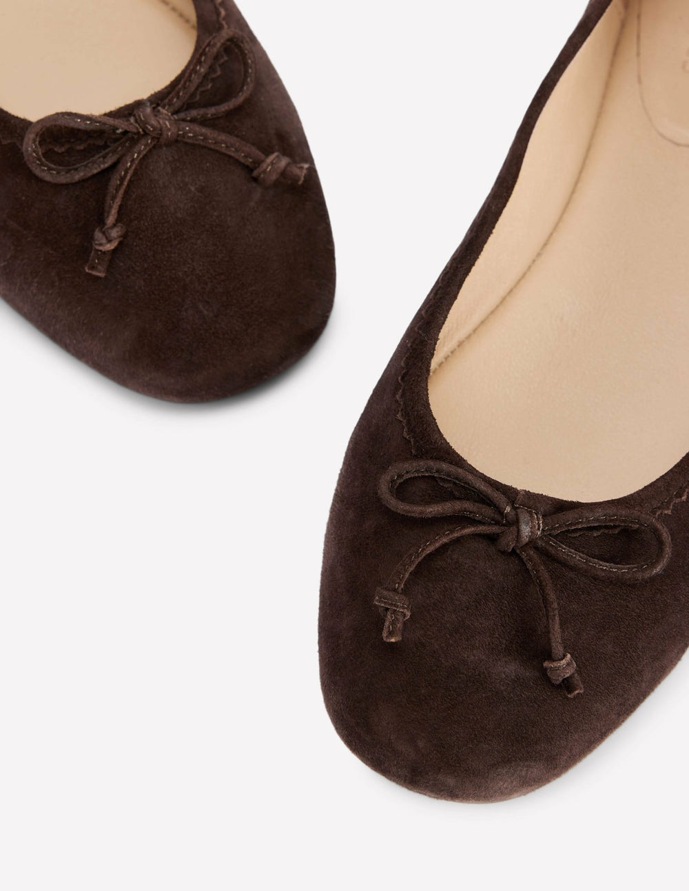 Kitty Flexi Sole Ballet Flats-Chocolate / Boden Outlet