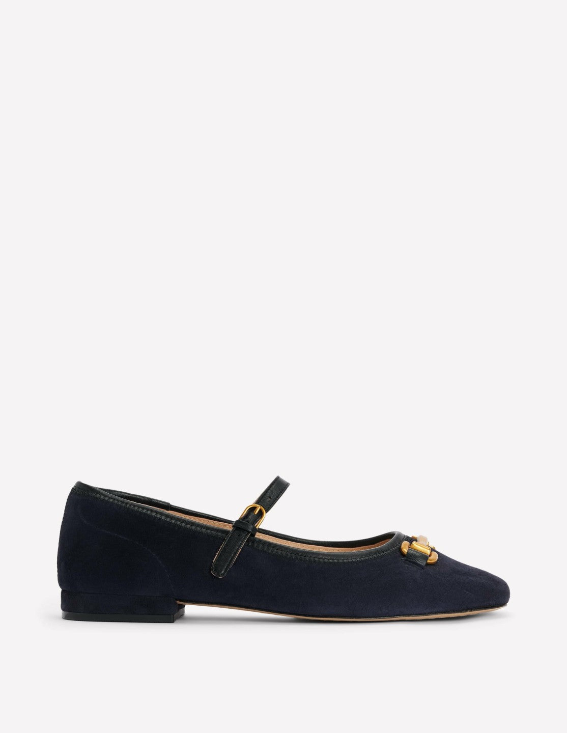 Iris Snaffle Mary Jane Flats-Dark Navy / Boden us