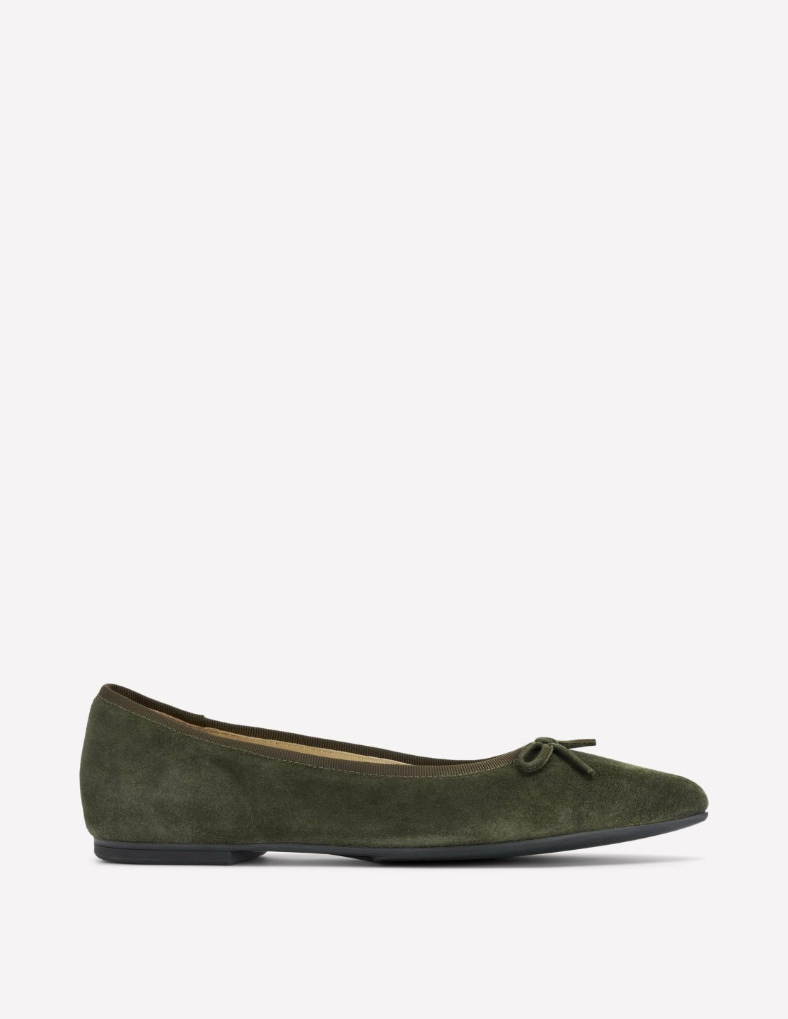 Point Flexi Sole Flats-Dark Moss / Boden Outlet