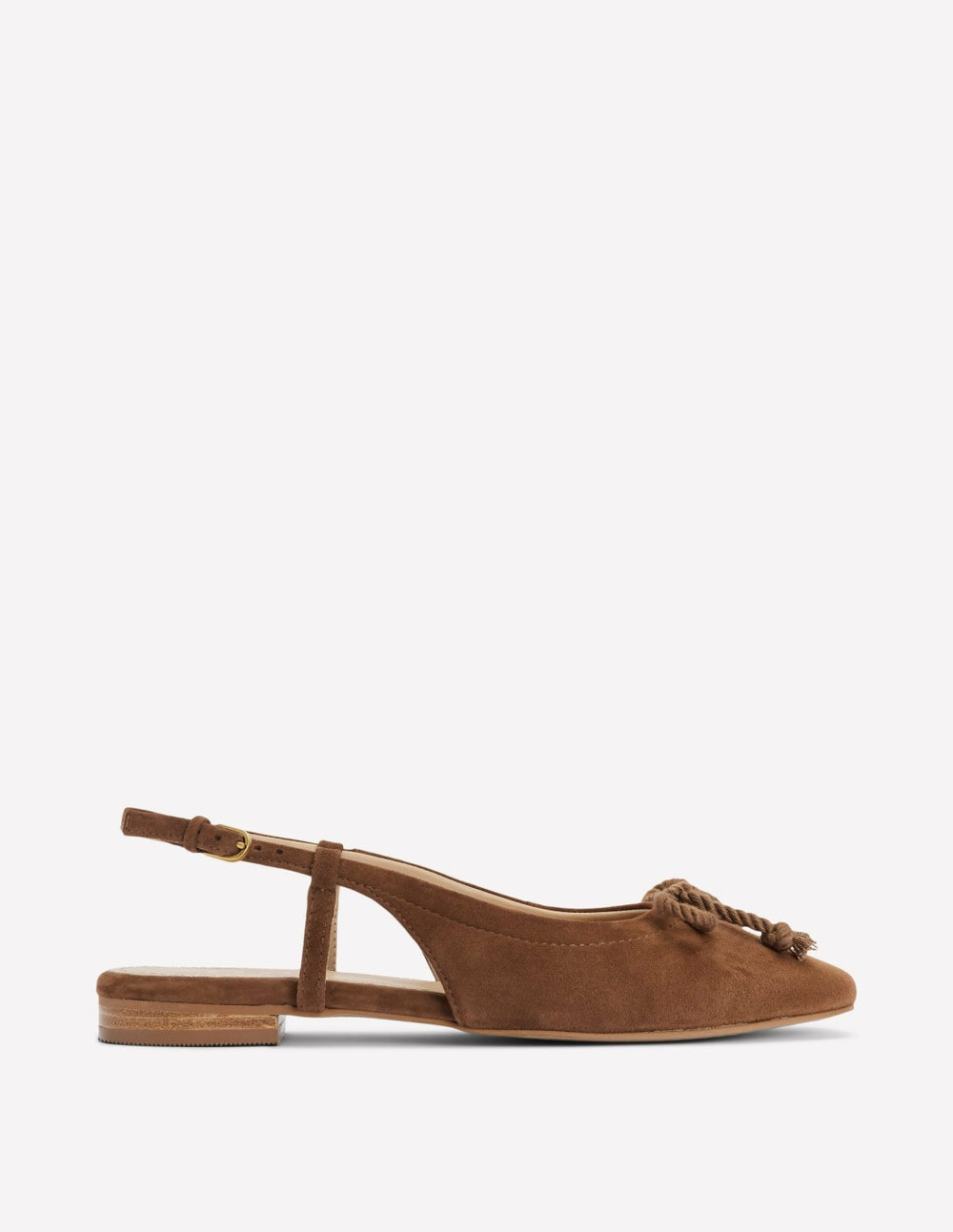 Easy Slingback Flats-Raw Umber / Boden Discount