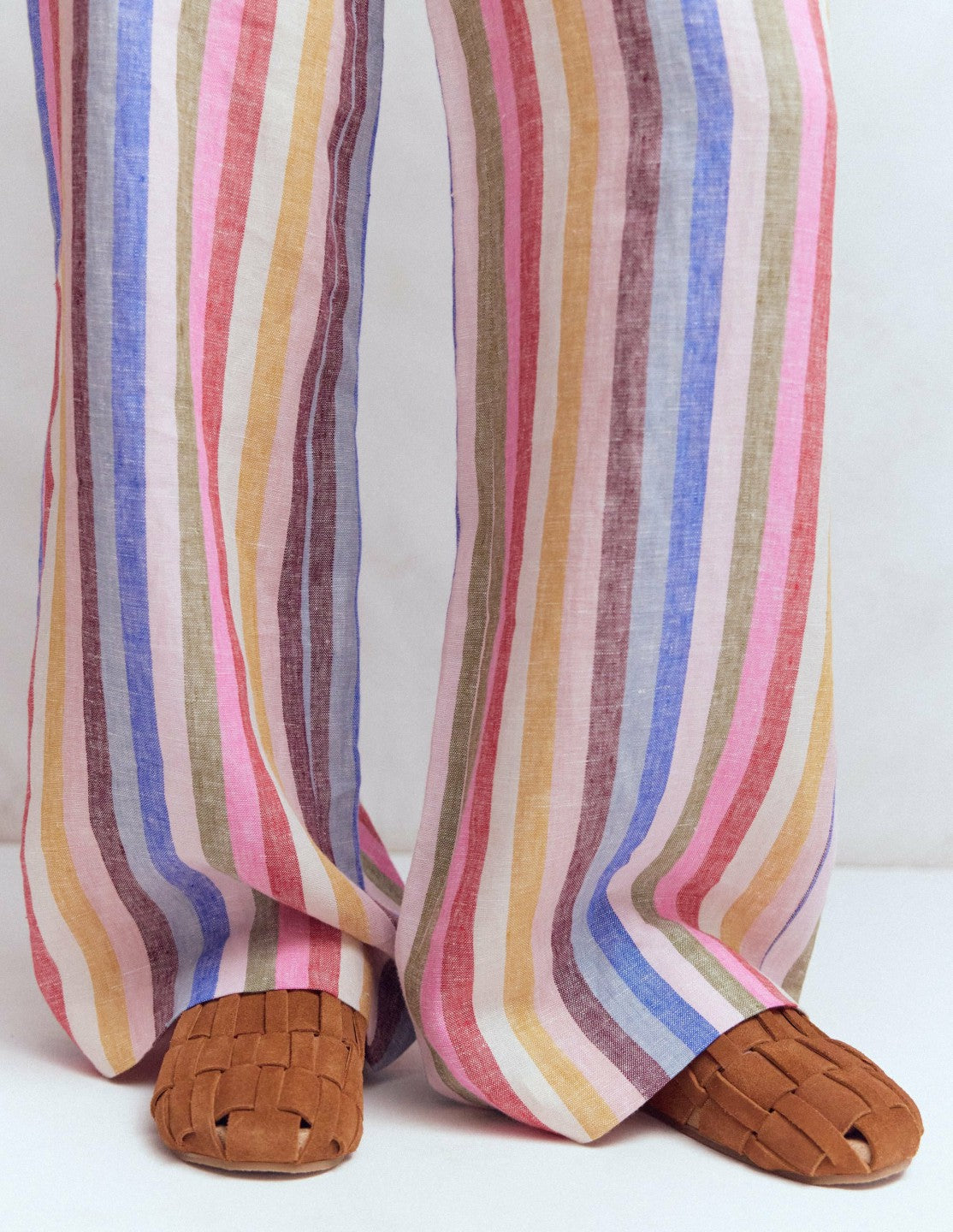 Loretta Multi Strap Clog-Tan / Boden On sale