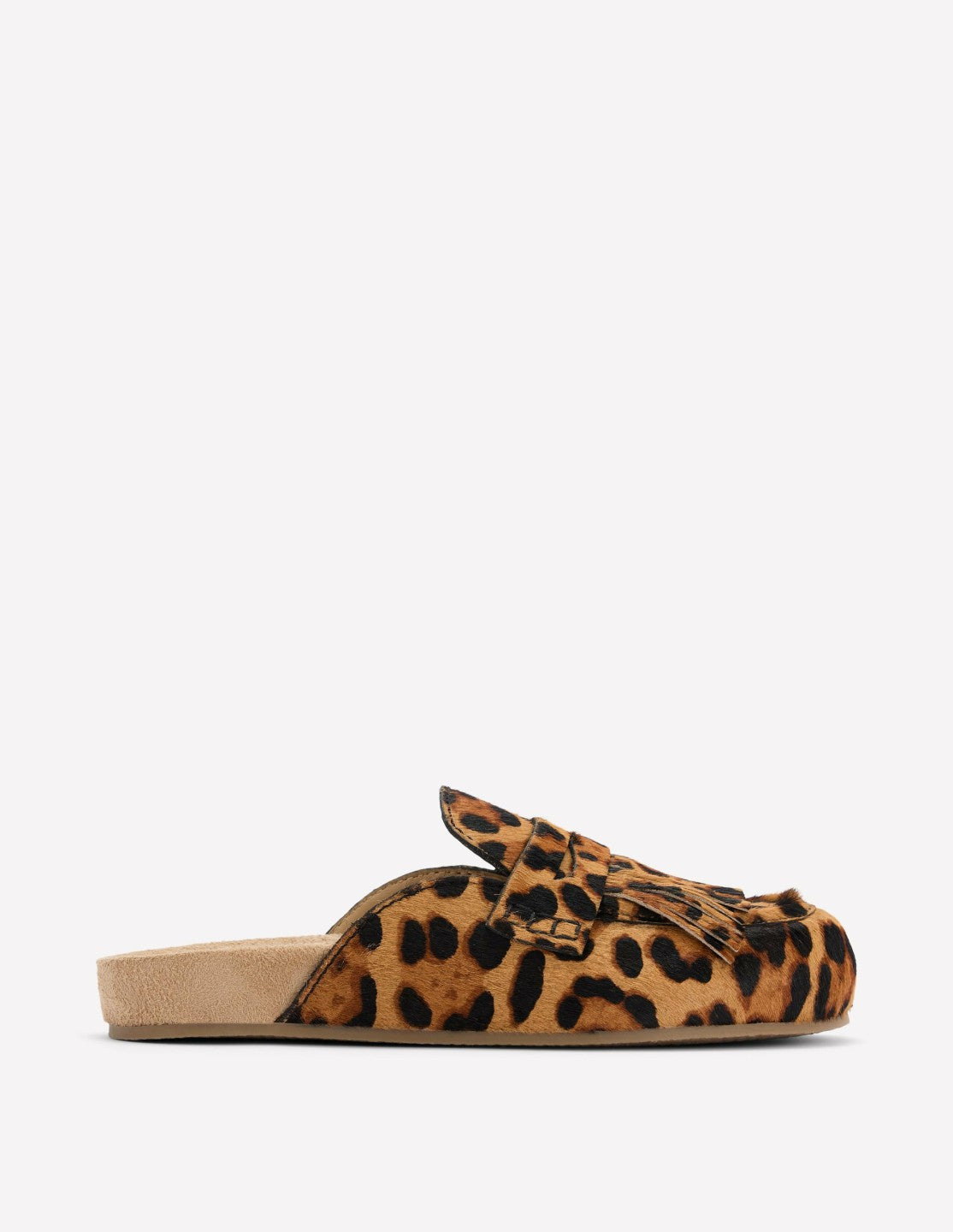 Etta Ghillie Mule Clogs-Classic Leopard / Boden us