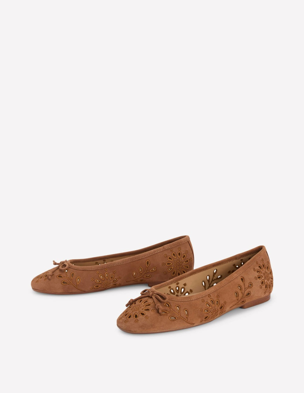 Cut Out Ballet Flats-Gingersnap / Boden Sale