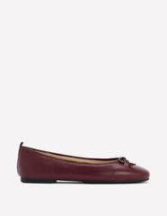 Kitty Flexi Sole Ballet Flats-Oxblood / Boden Online