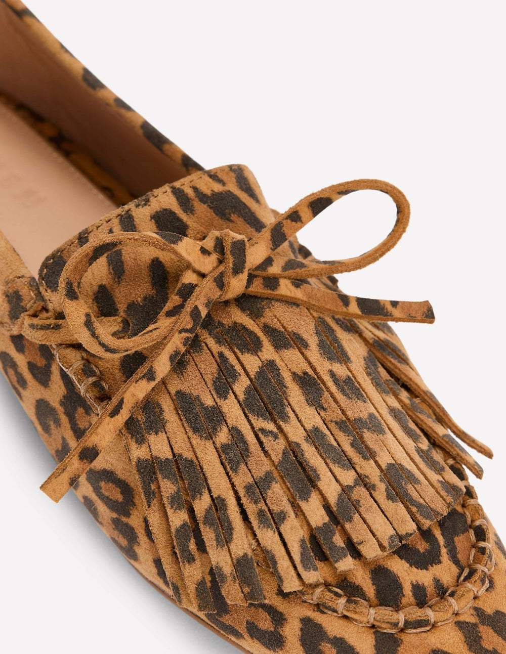 Soft Tassel Deck Shoes-Leopard / Boden Outlet