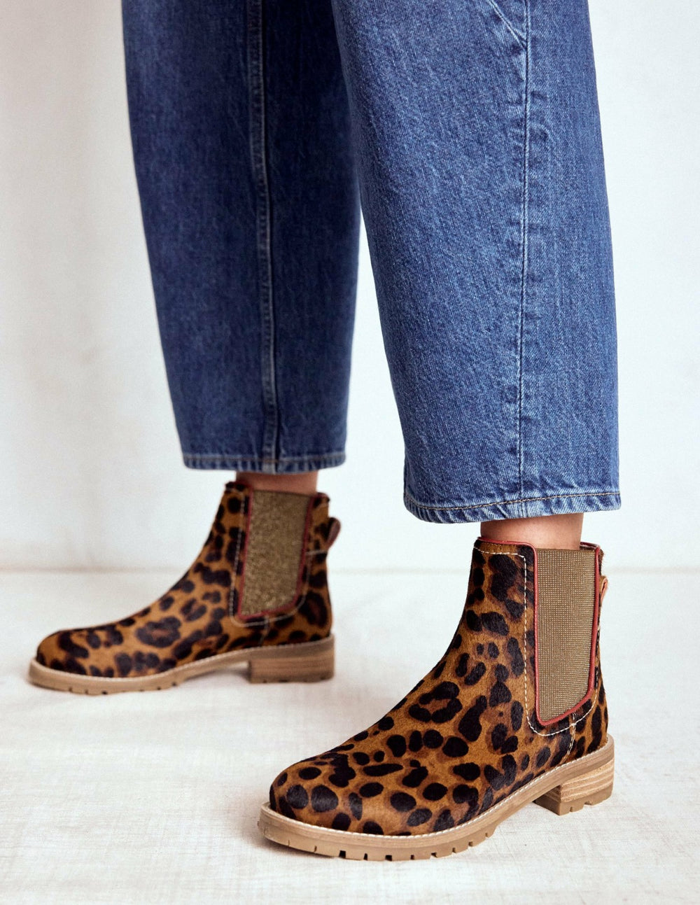 Freya Chelsea Boots-Leopard / Boden On sale