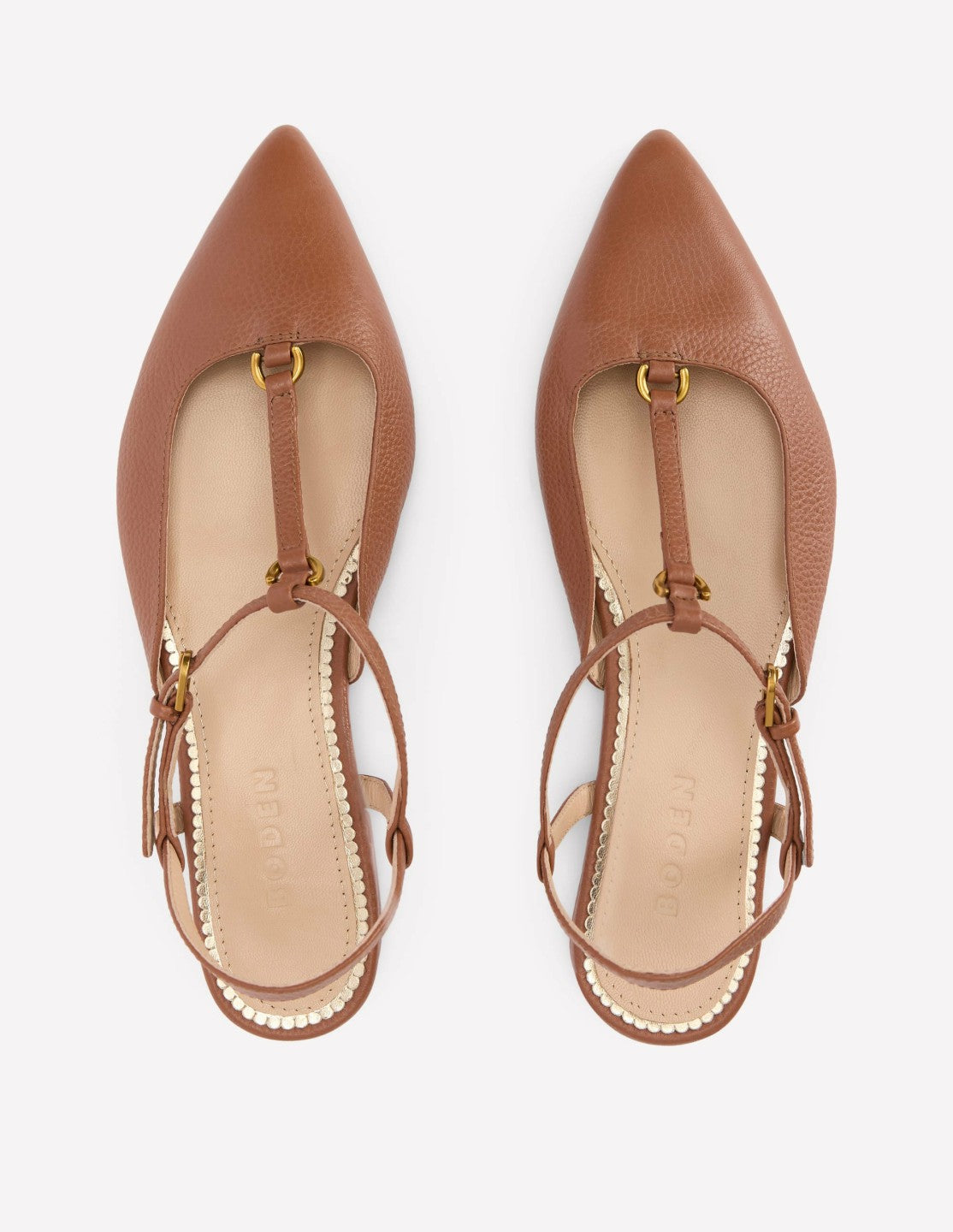 T-Bar Point Flats-Tan / Boden us
