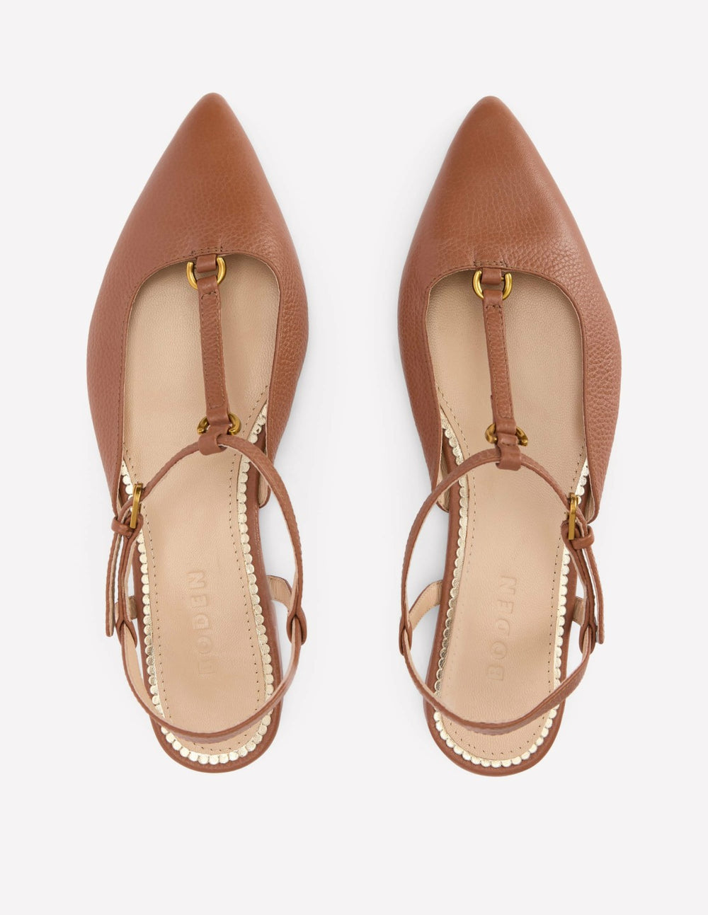 T-Bar Point Flats-Tan / Boden us