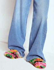 Multi Texture Mules-Multi / Boden On sale