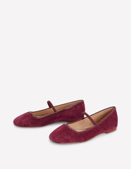 Thea Mary Jane Ballet Flats-Oxblood / Boden Sale