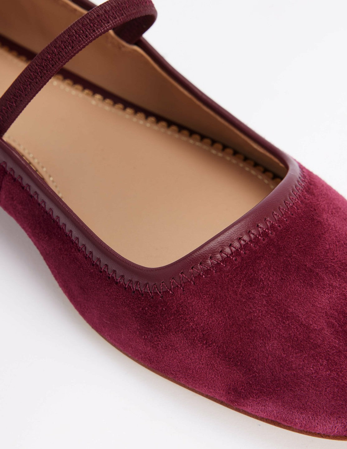 Thea Mary Jane Ballet Flats-Oxblood / Boden Sale