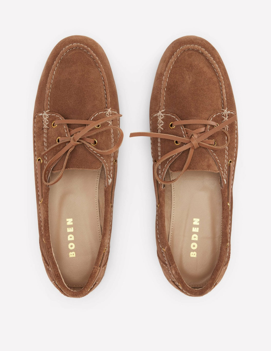 Boat Shoes-Tan / Boden Discount