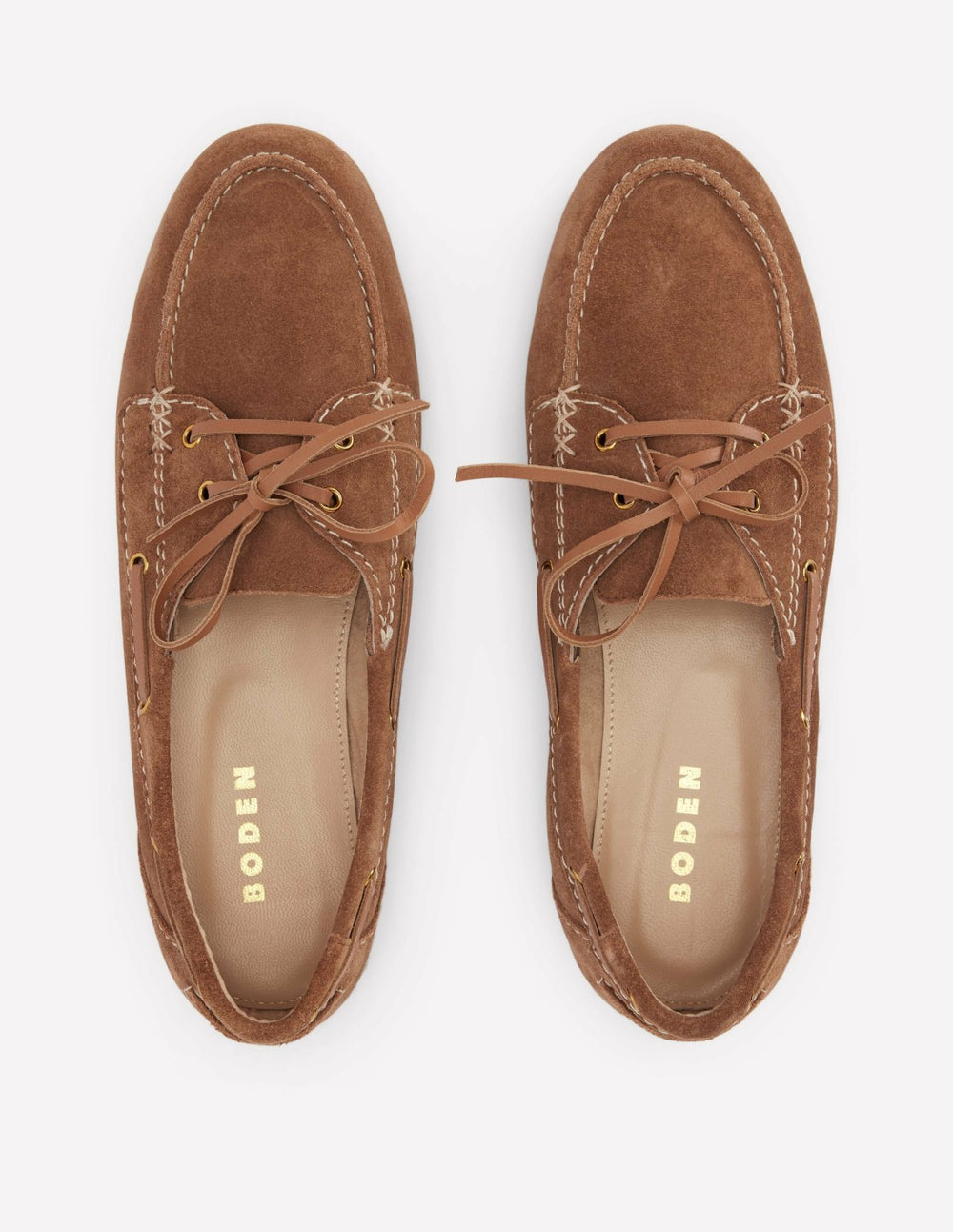 Boat Shoes-Tan / Boden Discount