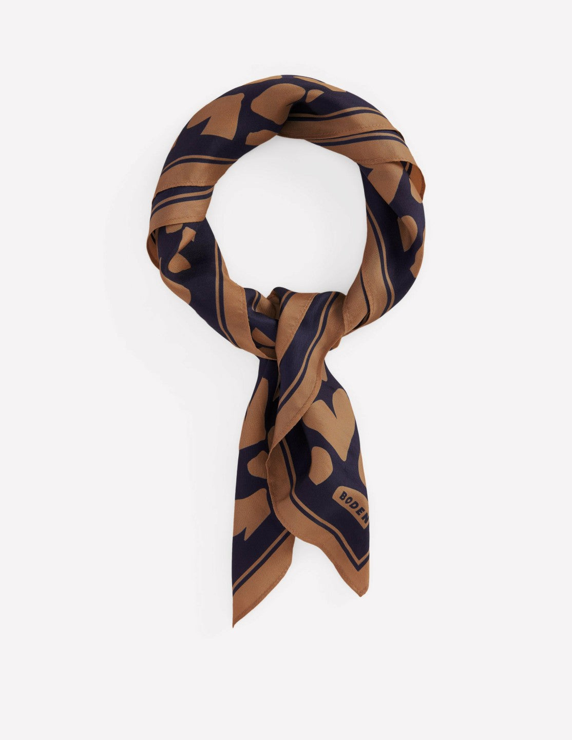 Elisabeth Silk Square Scarf-Heart Scatter / Boden us