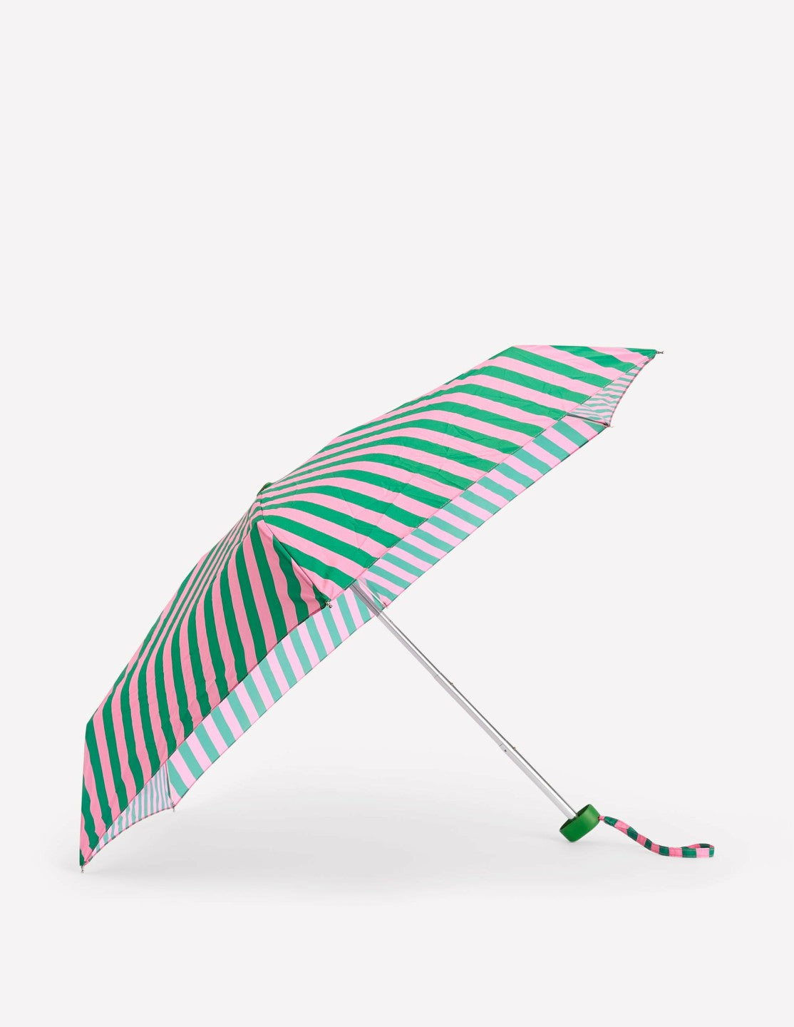 Small Umbrella-Green/Pink Stripe / Boden Online